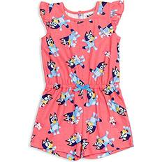  Bluey Bingo Toddler Girls Cosplay Tank Top and Dolphin