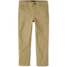 The Children's Place Kid's Uniform Stretch Skinny Chino Pants - Flax (3004021_FX)