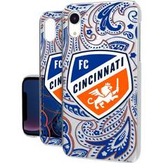 Keyscaper FC Cincinnati iPhone XR Paisley Clear Case