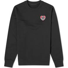 Moncler Heart Logo Sweatshirt - Black