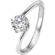 Viventy Engagement Ring - Silver/Transparent