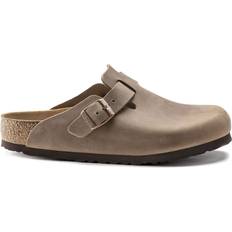 Pantoletten Birkenstock Boston Oiled Leather - Tobacco Brown