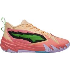 Puma 41 - Herren Basketballschuhe Puma Scoot Zeros Georgia M - Passionfruit/Puma Green/Peach Fizz