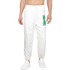 Lacoste White Pants Lacoste Unisex Water-Repellent Track Pants SBH WHITE/MULTICO