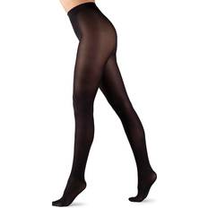 Cotton Pantyhose LECHERY Women's Matte Opaque 1-Pack Denier Tights Black