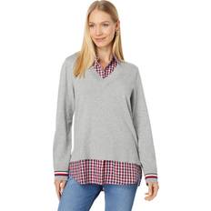 Tommy Hilfiger Womens Cotton Ombre Sweatshirt