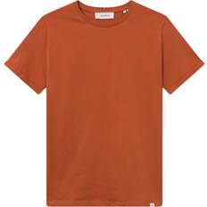 Les Deux Herre T-skjorter Les Deux Nørregaard T-Shirt, Court Orange/Orange