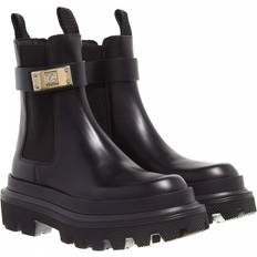 Dolce & Gabbana Chelsea Boots Dolce & Gabbana Black Calfskin Chelsea Boots IT 35.5