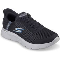 Skechers Men Sport Shoes Skechers Hands Free SlipIns Go Walk Flex Hands Up SlipOn Men's Black/Grey