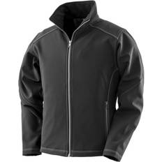 Jakker Result Work Guard Treble Stitch Softshell Jacket Black