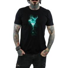 Klær Harry Potter Patronus Stag T-Shirt Black