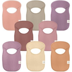 Drool Bibs Keababies Coast Drool Bibs 8-pack Mauve