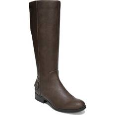 LifeStride Bridgett Faux Leather Wide Calf Knee-high Boots in