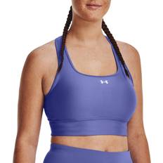 Under Armour B BHs Under Armour Crossback Longline Sport Bra Blue