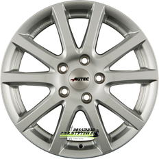 17" - 5/112 Autofelgen Autec typ s - skandic brillantsilber 7x17 et49 lk5/112 ml70 felge