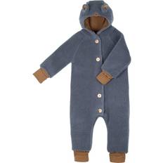 Jumpsuits Pure-Pure Warmer Baby Wollwalk Overall mit Kapuze GOTS zertifziert 62/68