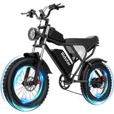 E-Fatbikes E-Mountainbikes Ridstar 20" Fat Tire Electric Motorcycle for Adults