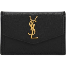 Saint Laurent YSL Flap Top Envelope Wallet - Black