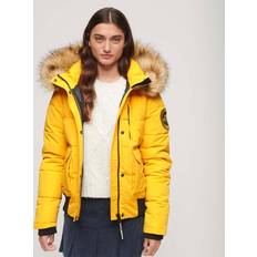 Golden Jacken Superdry Everest Hooded Puffer Bomber Dam Jackor