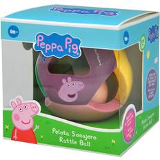 Peppa Pig Babyspielzeuge Peppa Pig Pelota Sonajero Rattle Ball