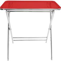 Symple Stuff Cambridge Red Tray Table 17x25"