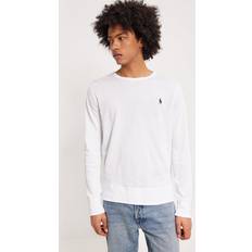 Polo Ralph Lauren Hvite Gensere Polo Ralph Lauren Long Sleeve-Sweatshirt Langermede t-shirts White