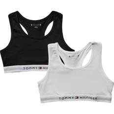 Tommy Hilfiger Dame BH-er Tommy Hilfiger Bralette 2-Pack White Black 12-14 yr 12-14 yr