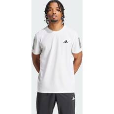 Tennis - Weiß Bekleidung adidas Own the Run T-Shirt White XS,S,M,L,XL,2XL,3XL,4XL,ST,MT,LT,XLT,2XLT,3XLT