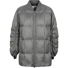 Ytterklær LEMPELIUS Midi Down Jacket Grey S-M