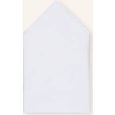Men - White Handkerchiefs Eton Men's Twill Pocket Square White White