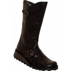 Fly London Gummistiefel Fly London Womens MES Buckle Boots Brown 8, Colour: Brown
