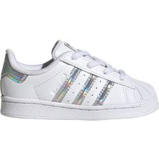 First Steps Adidas Kids' Toddler Originals Superstar Casual Shoes White/Silver Dawn 8.0