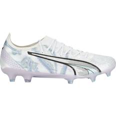 Puma Women Soccer Shoes Puma Women's Ultra Ultimate Brilliance FG Soccer Cleats, 7.5, White/White Holiday Gift