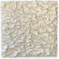 Studio Mykoda Sahava Dune 1 3D White/Light Beige Wanddeko 100x100cm