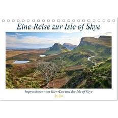 Bürobedarf Calvendo Reise Isle Skye Tischkalender A5