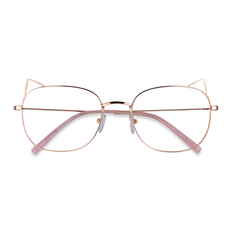 Metal - Women Glasses Female s horn Rose Gold Metal Prescription Eyebuydirect s Cymric