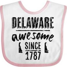 Inktastic Delaware Awesome Since 1787 Baby Bib