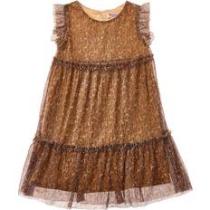 Gold Dresses Juicy Couture Leopard Dress Gold XL16