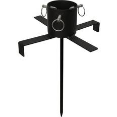 Svarte Juletreføtter Star Trading Granig Black Juletrefot 36cm