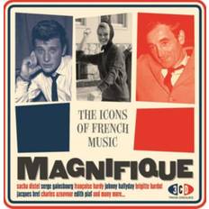 Musikk Diverse Artister, Diverse Pop Magnifique The Icons Of French Music (CD)