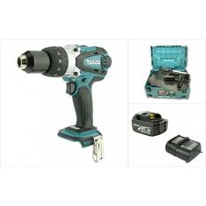 Makita bhp 458 rhj 18 v li-ion akku schlagbohrschrauber set inkl.