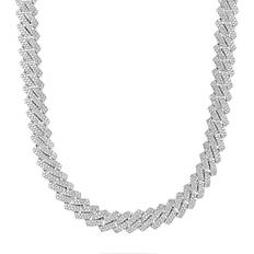 Ketten Halsketten FAVS Chain - Silver/Transparent
