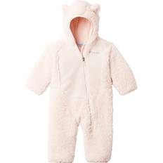 M Fleece Garments Columbia Baby Fleece Jumpsuit - Chalk