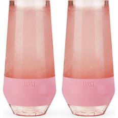 Beige Bottle Coolers Host Champagne Freeze Double-Walled Bottle Cooler