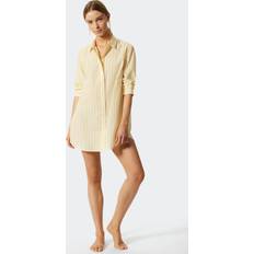 Damen - Gelb Nachthemden Schiesser Damen Sleepshirt, 80cm Nachthemd, gelb