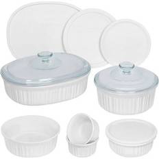 Corningware French Colors 12-Piece Bakeware Set, Cabernet