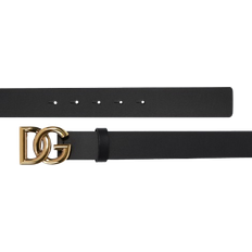 Gold - Women Belts Dolce & Gabbana DG Belt - Leather