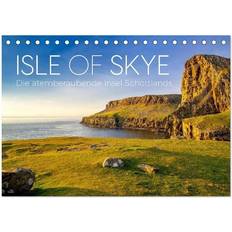 Bürobedarf Calvendo Isle of Skye Die atemberaubende Insel Schottlands. Tischkalender 2024 A5