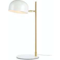 Markslöjd Skrivebordslamper Bordlamper Markslöjd Pose White/Brushed Brass Bordlampe 48.5cm