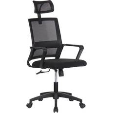 Reclinere Stoler Edm Ergonomic Black Kontorstol 120cm